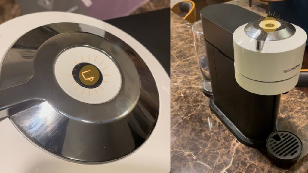 Nespresso Vertuo blinking orange or red — every light pattern explained